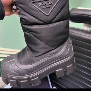 Black Prada Boots, size 6.5 women’s us